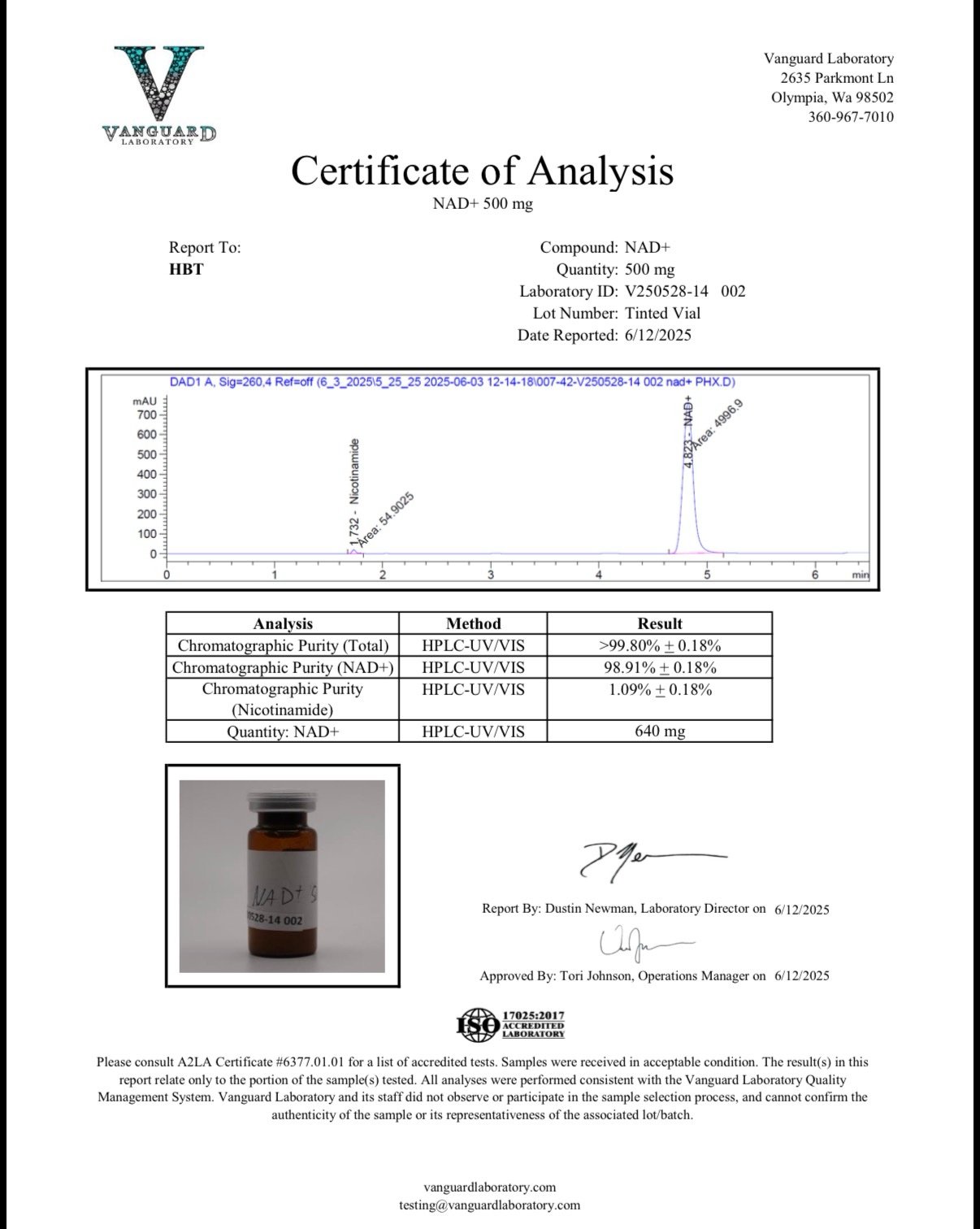 NAD+ 500mg - Image 2